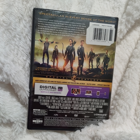 NWT The Hunger Games Catching Fire DVD - Picture 2 of 4
